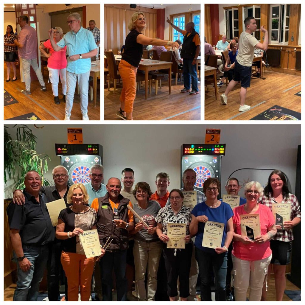 Volltreffer beim ersten Darts-Turnier der Freien Wähler Korbach!